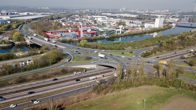 So sieht der Verkehrsknotenpunkt momentan am Hafen aus. | Foto: SÖR
