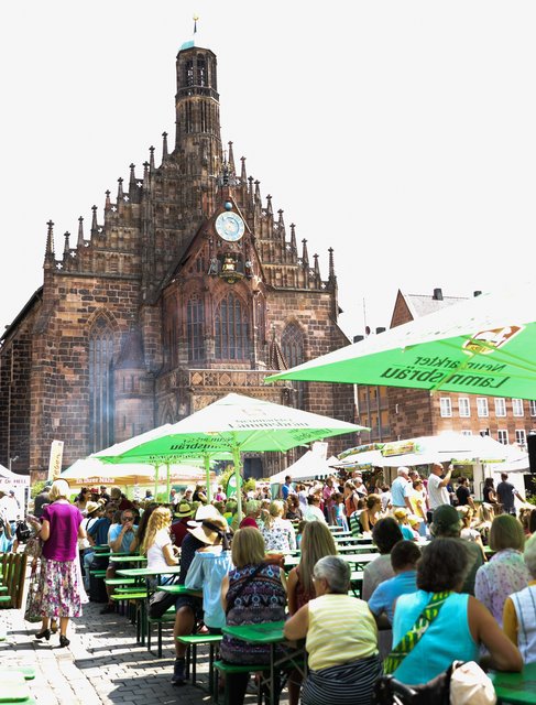 Bio erleben auf dem Nürnberger Hauptmarkt vom 13. bis 15. Juli 2018. | Foto: Nicole Fuchsbauer