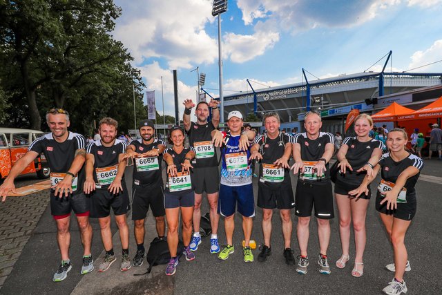 B2Run rund um das Max Morlock Stadion. | Foto: B2Run Nürnberg