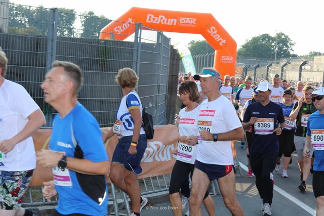 Marktspiegel-Team auf der Strecke. | Foto: Udo Dreier