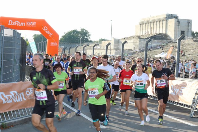 Marktspiegel-Team auf der Strecke. | Foto: Udo Dreier