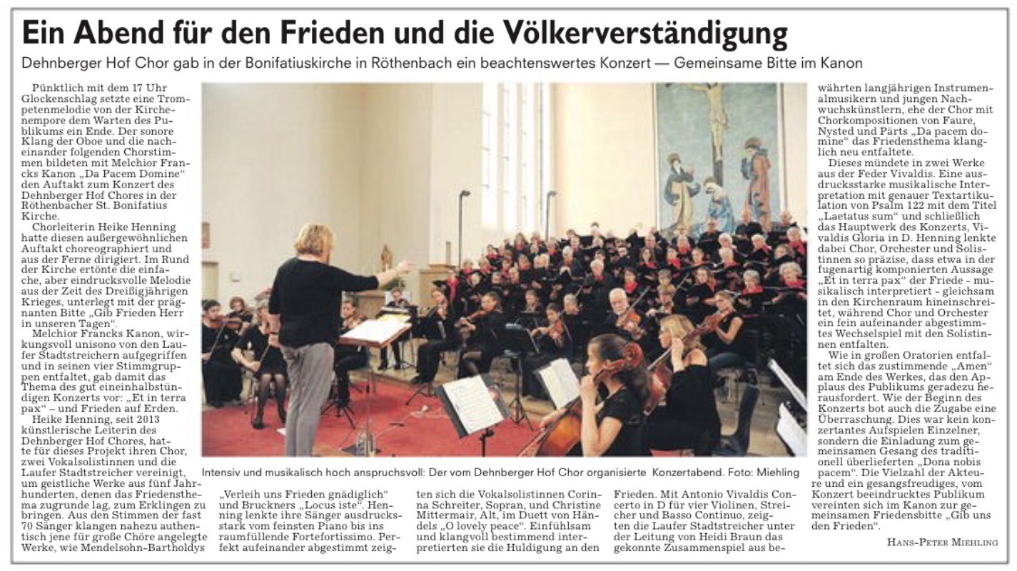 Der Atrikel in der Pegnitz Zeitung vom 24.07.2018
