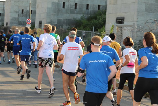 Marktspiegel-Team auf der Strecke. | Foto: Udo Dreier