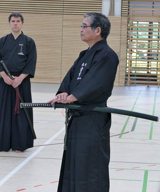 Iaido Sommerlehrgang mit Furuichi Sensei