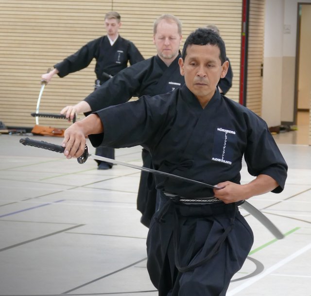 Iaido Sommerlehrgang 2018 - Alexis Dulanto von ZANCHIN Kampfkunst e.V.