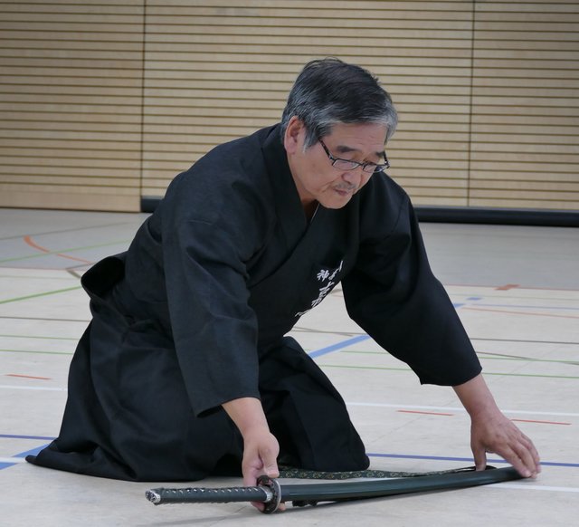 Iaido Sommerlehrgang 2018 mit Furuichi Sensei.