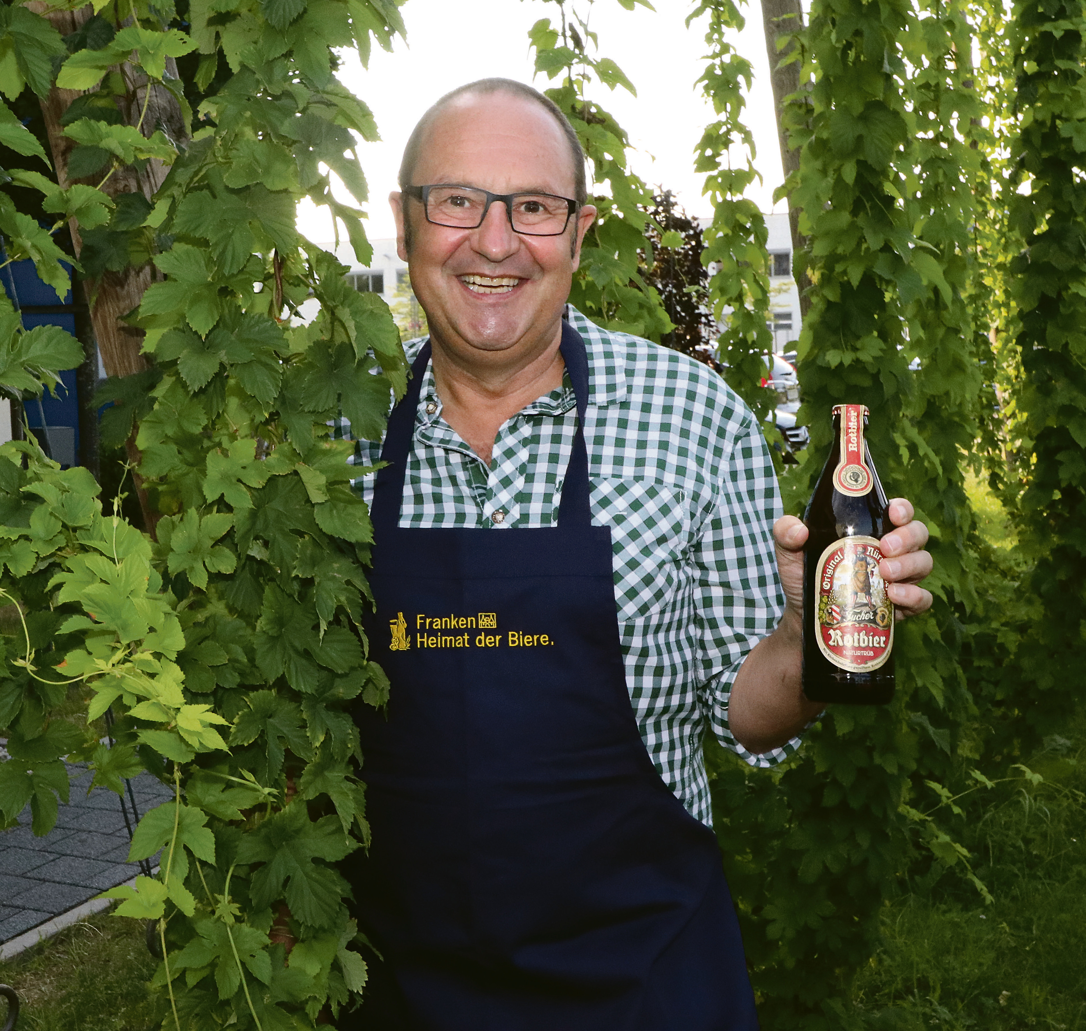 Vollprofi: Helmut Ell hat die historische Kult-Biermarke ,,Grüner“ wieder aufleben lassen. Seine Tucher-Brauereiführungen und Bierverkostungen sind berühmt und beliebt.