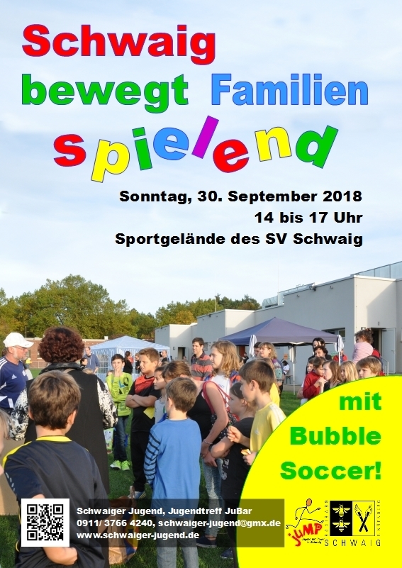 Flyer Schwaig Bewegt Familien