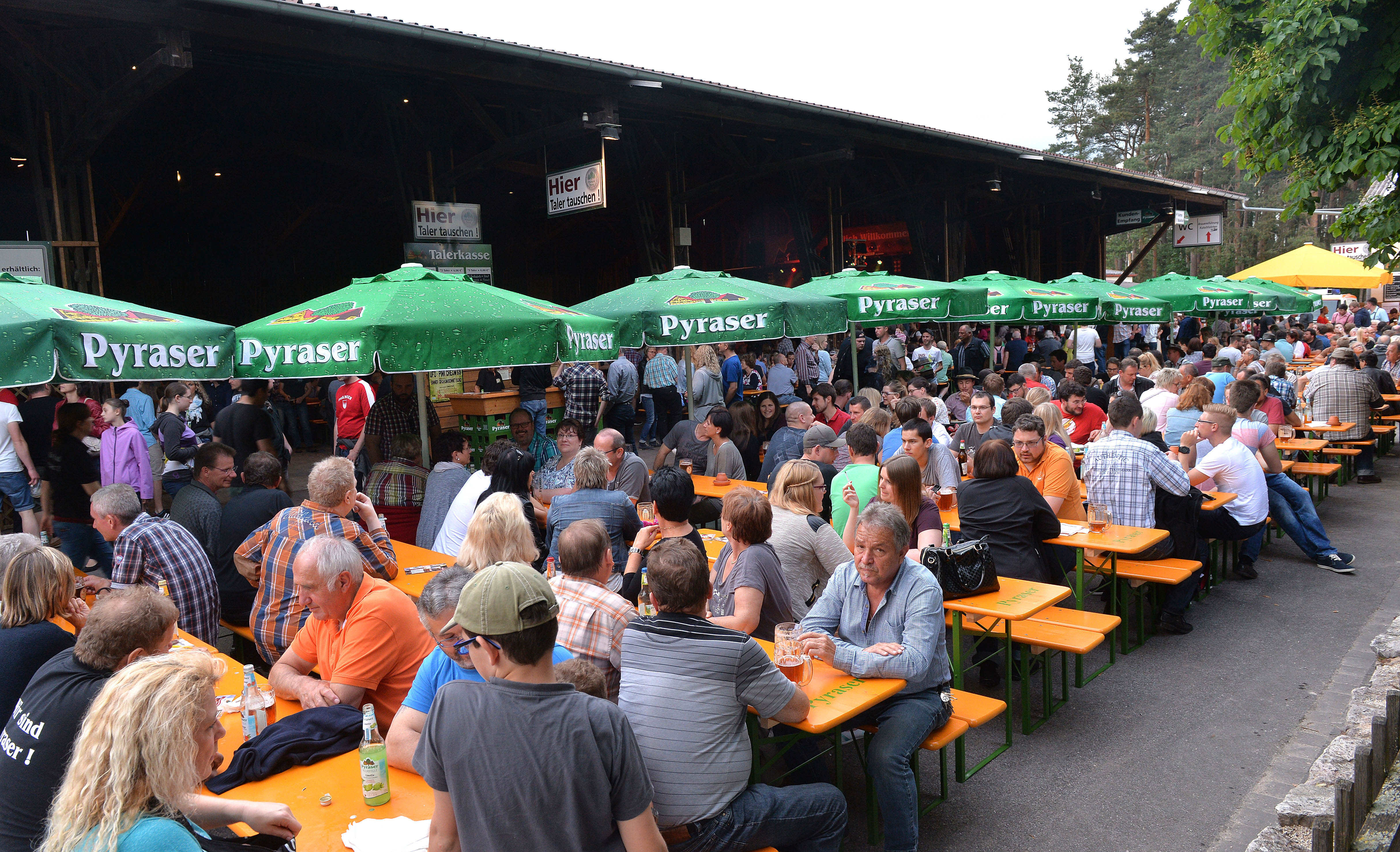 Auch in diesem Jahr werden wieder Tausende von Besucherinnen und Besuchern zum Pyraser Brauereifest und dem nachfolgenden „Kinderlachen“ erwartet.