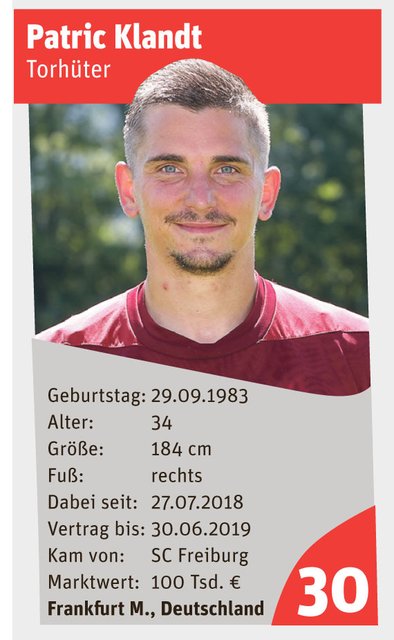 Patric Klandt | Foto: Sportfoto Zink