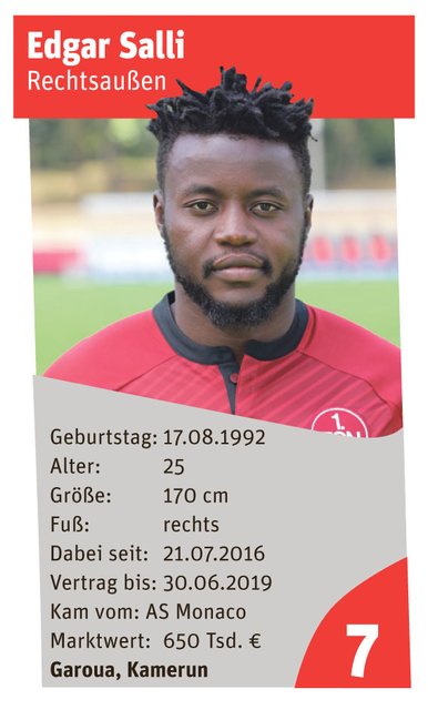 Edgar Salli | Foto: Udo Dreier