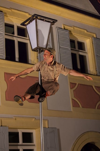 Das ZirkArt-Festival in Forchheim brachte Akrobatik und Jonglage in den öffentlichen Raum.