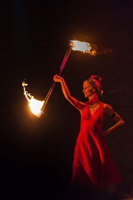Das ZirkArt-Festival in Forchheim brachte Akrobatik und Jonglage in den öffentlichen Raum.