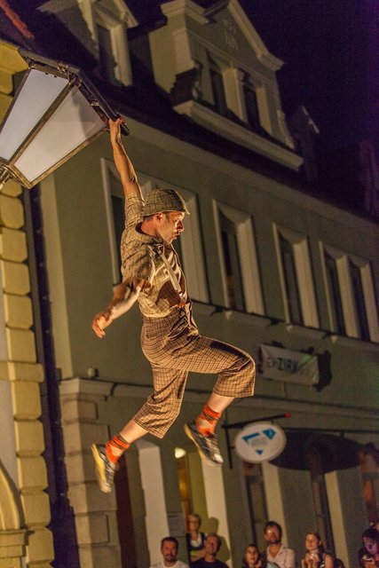 Das ZirkArt-Festival in Forchheim brachte Akrobatik und Jonglage in den öffentlichen Raum.