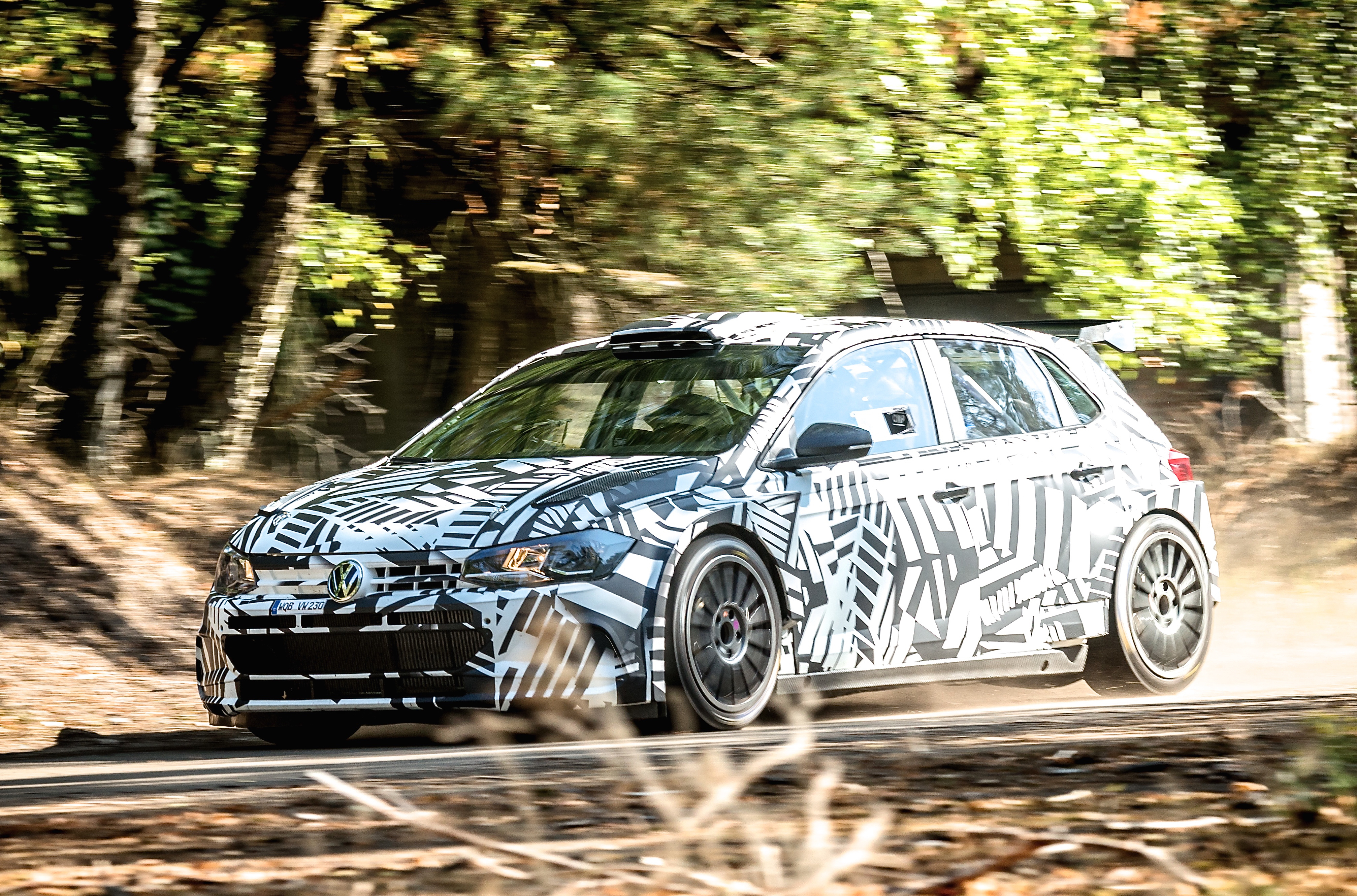 Noch in der Erprobung: VW Polo GTI R5. Foto: Auto-Medienportal.Net/Volkswagen