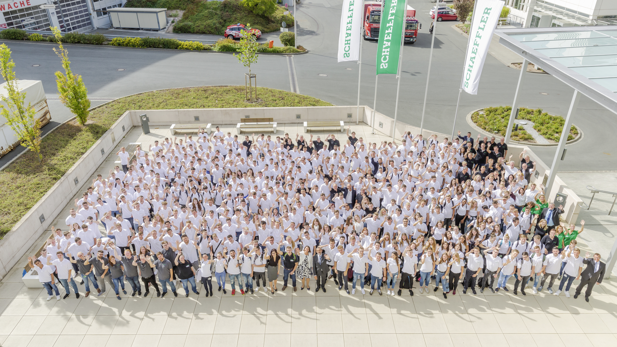 433 Azubis starteten 2018 deutschlandweit bei Schaeffler ihre Ausbildung.