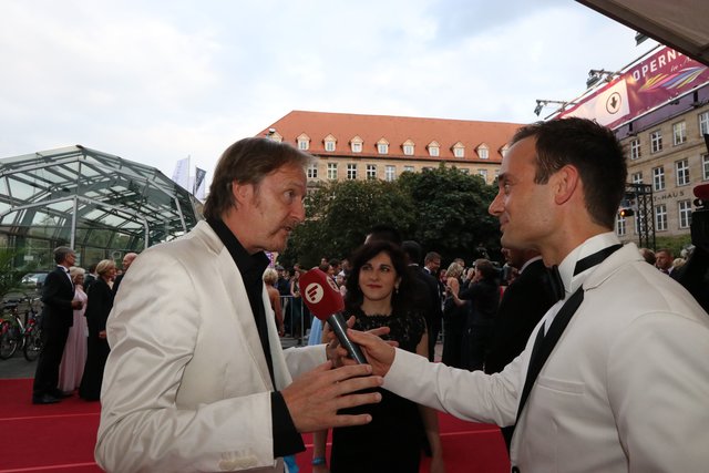 Begehhrte Interview-Partner: Star-Oboist Albrecht Mayer (l.) und Pianistin Evgenia Rubinova.