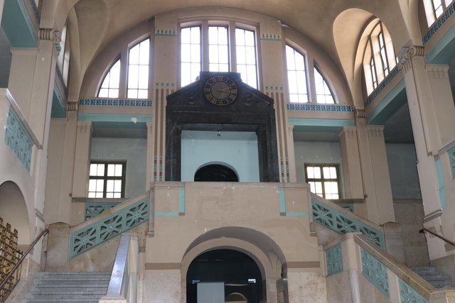 Ein Traum: Eingangshalle des Nürnberger Volksbades. | Foto: Nicole Fuchsbauer