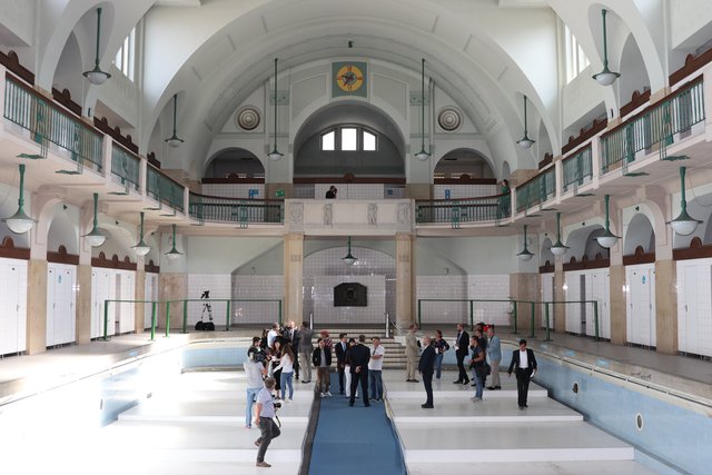 Das Nürnberger Volksbad wird saniert und wieder eröffnet. | Foto: Nicole Fuchsbauer