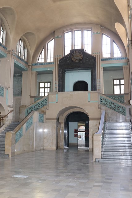 Ein Traum: Eingangshalle des Nürnberger Volksbades. | Foto: Nicole Fuchsbauer