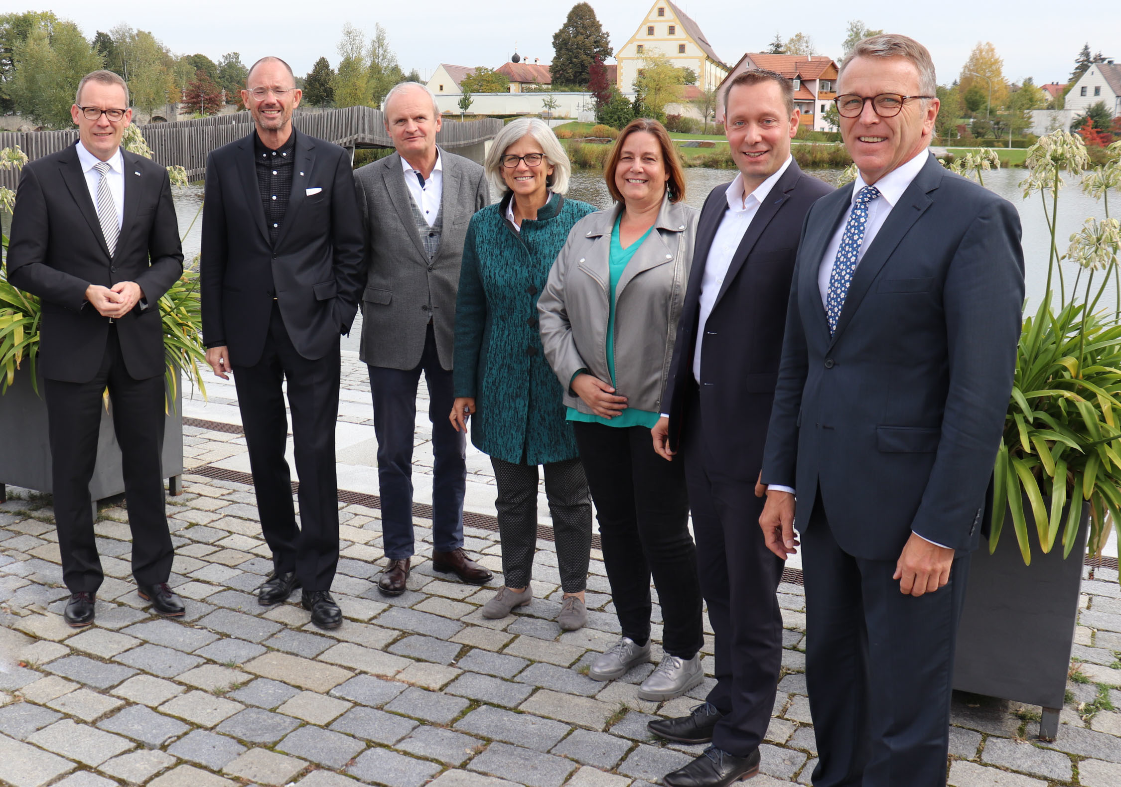Mitglieder der Metropolregion Nürnberg trafen sich in Tirschenreuth zur Vorstandssitzung.