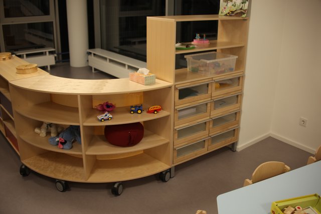 Die Räume der Kindergarten- und Kinderkrippen-Gruppen. | Foto: Arthur Kreklau