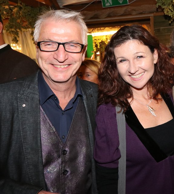 Fürths Theater-Intendant Werner Müller und Ehefrau Karin Schubert. | Foto: © John R. Braun