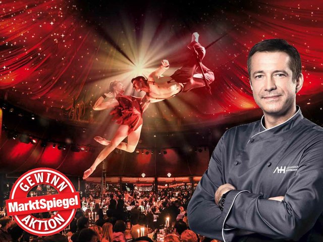 Unsere Gewinner erwartet am 14. November ein Abend voller Akrobatik, Kuriositäten und kulinarischen Genüssen.