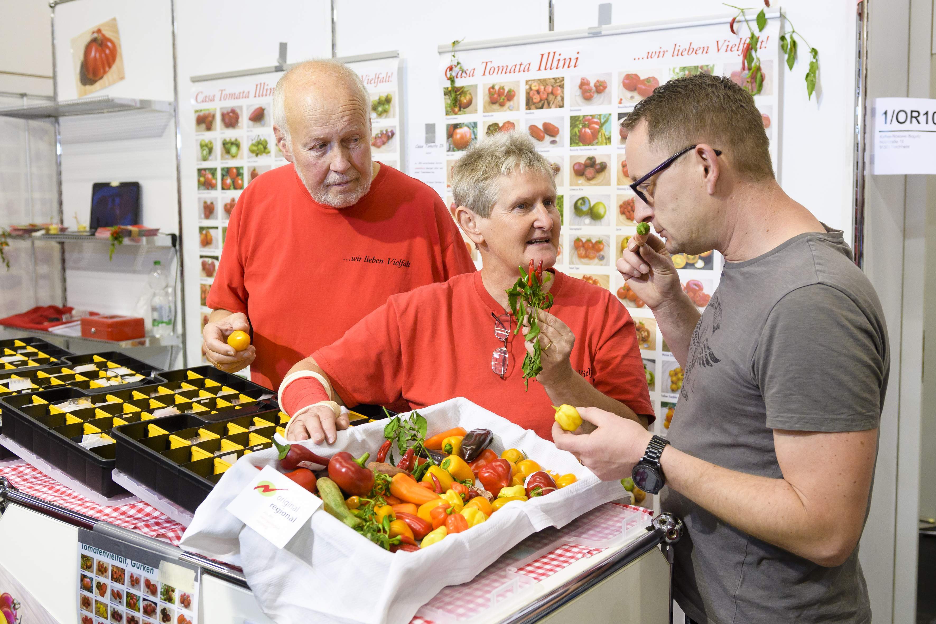 Vom 27. Oktober bis 4. November präsentieren sich insgesamt 52 Original Regional-Anbieter mit ihren Produkten auf der Genussmeile in Halle 1 der Consumenta.