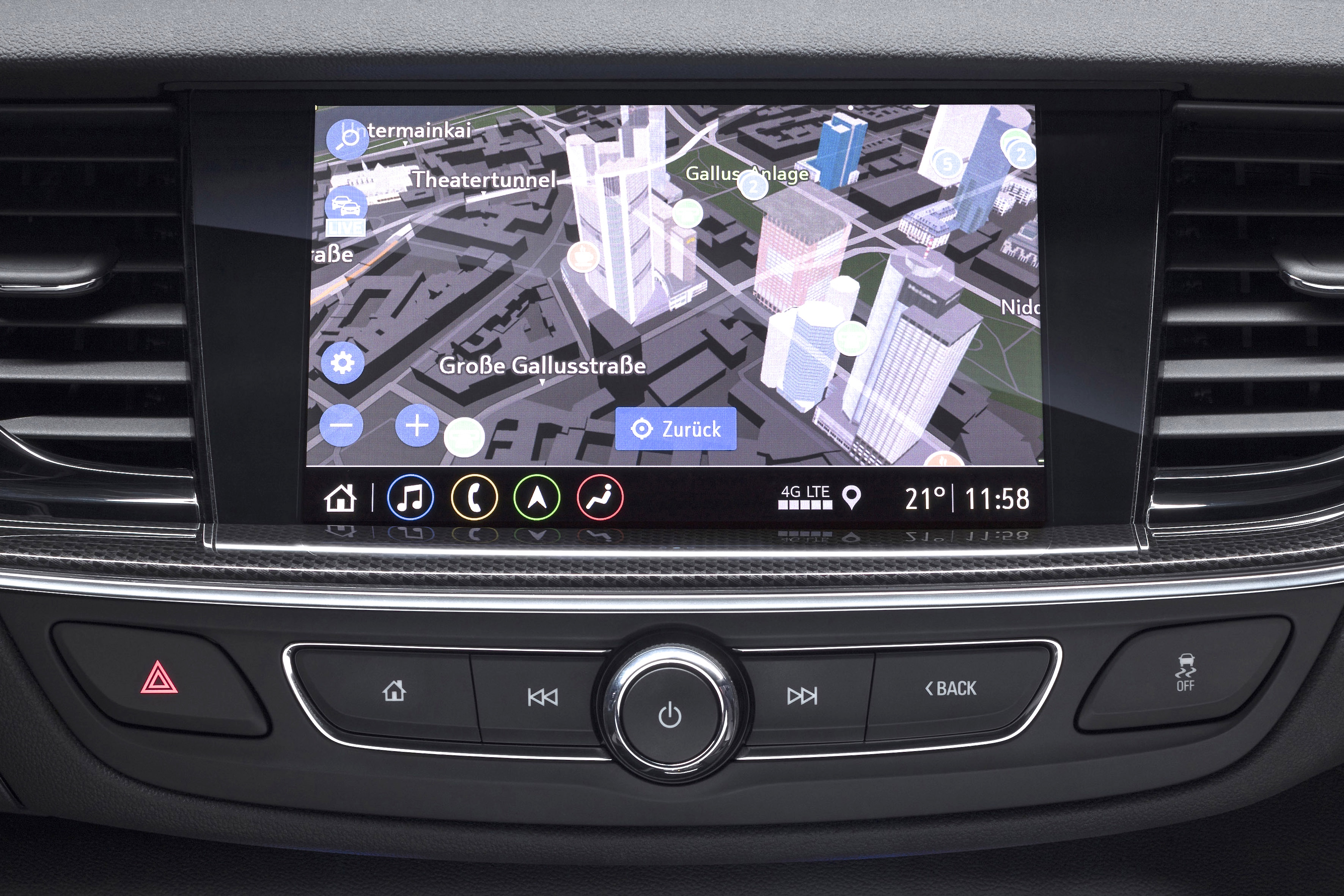Infotainment-System Multimedia Navi Pro im Opel Insignia. Foto: Auto-Medienportal.Net/Opel