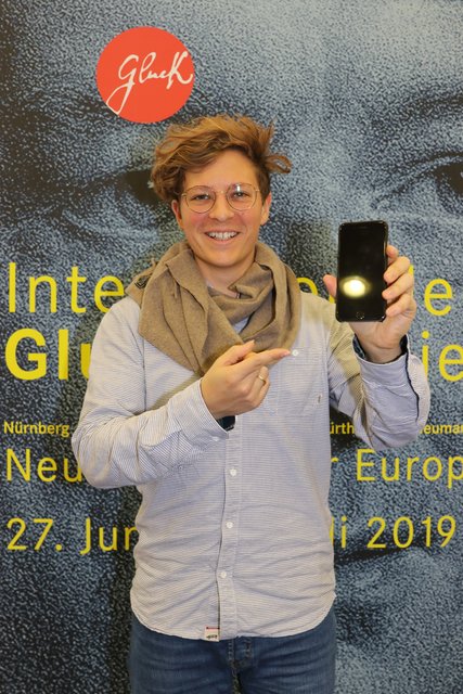 Dominik Vogl hat den Klingelton füs IPhone arrangiert. | Foto: © Nicole Fuchsbauer