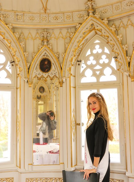 Die amtierende Miss Franken Classic Diana Lisak (ist gerade von ihrer Model-Asienreise zurück) unterstützt die Anwärterinnen auf die Krone. | Foto: Nicole Fuchsbauer