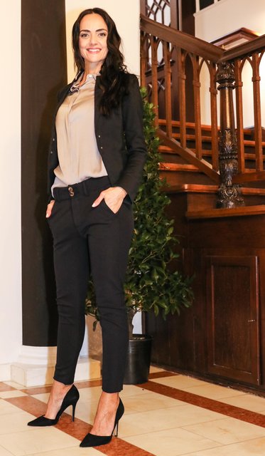 Silvia Nicotra Mozzicato hat mit den Nachwuchsmodels trainiert. | Foto: Nicole Fuchsbauer