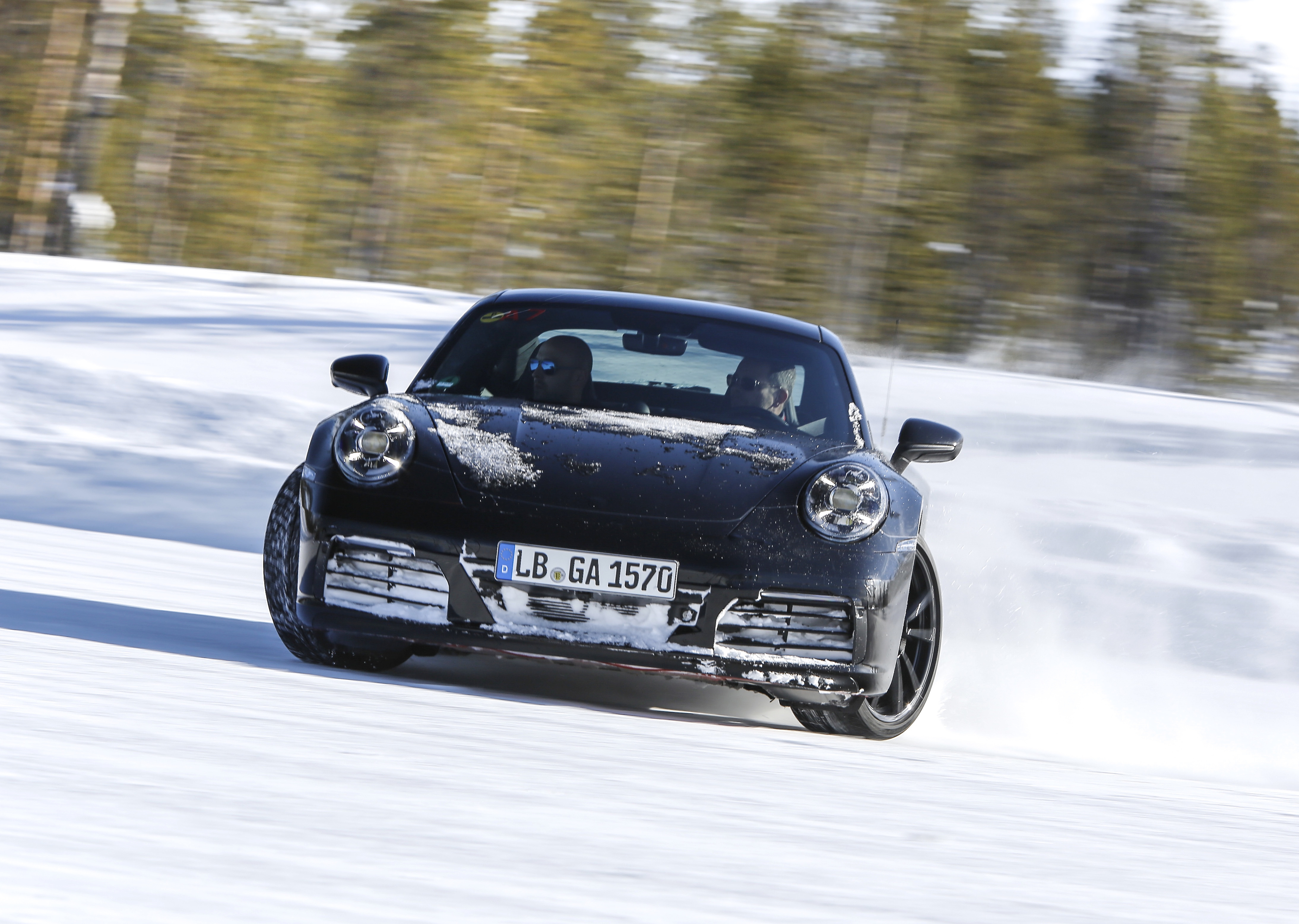 Erprobungsprogramm für die neue 911-Generation. Foto: Auto-Medienportal.Net/Porsche
