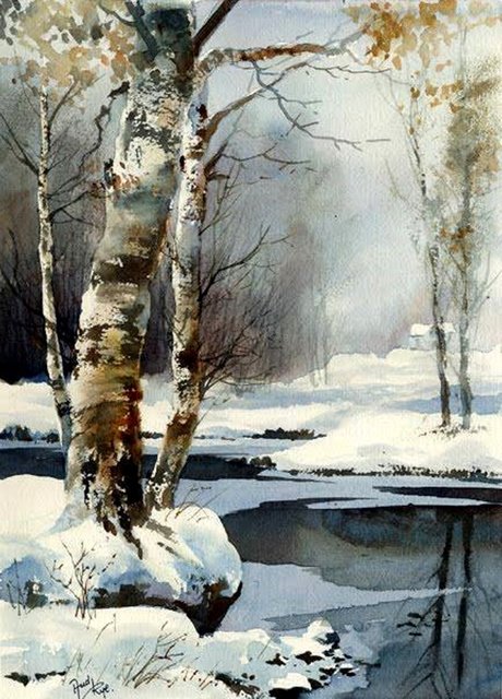 Aquarell Gunter Kaufmann