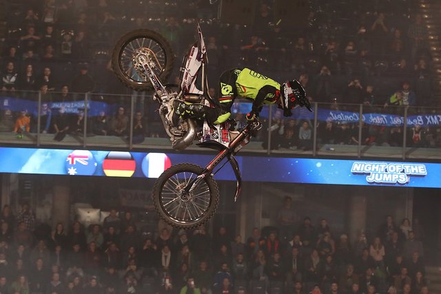 NIGHT of the JUMPs: Romain Izzo. | Foto: NIGHT of the JUMPs / Oliver Franke
