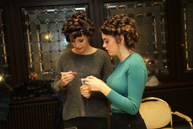 Letzte Vorbereitungen vor Wahl zur Miss Franken Classic 2019. | Foto: Jürgen Friedrich