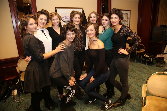 Letzte Vorbereitungen vor Wahl zur Miss Franken Classic 2019. | Foto: Jürgen Friedrich
