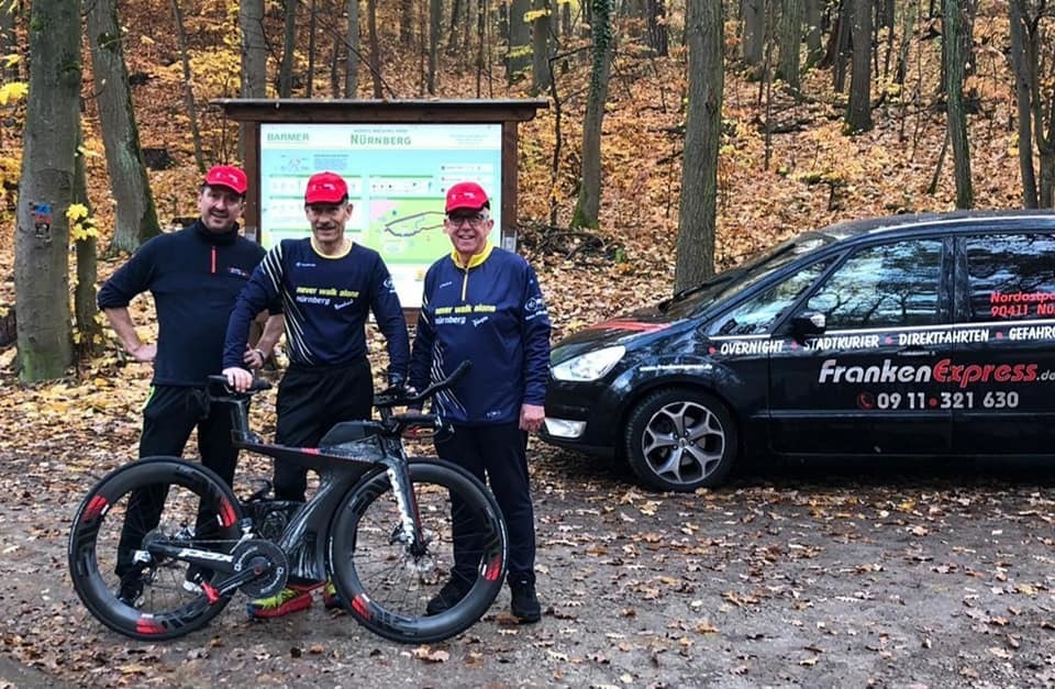 Im Bild Thomas Dürst, Bernhard Nuss und Jürgen Gassmann