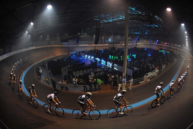 Vorbild für die geplante Radsporthalle ist das "Eddy-Merckx-Zentrum" in Belgien mit seiner 250 Meter-Bahn. | Foto: Quelle: Manfred Marr/(c) Tim De Waele