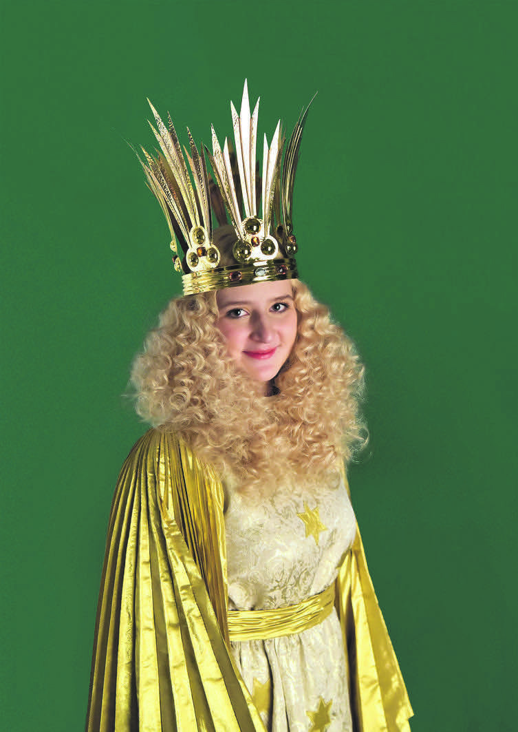 Das amtierende Nürnberger Christkind Rebecca Ammon.