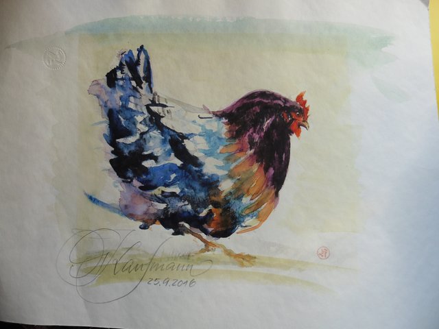 Aquarell Gunter Kaufmann VHS Röthenbach