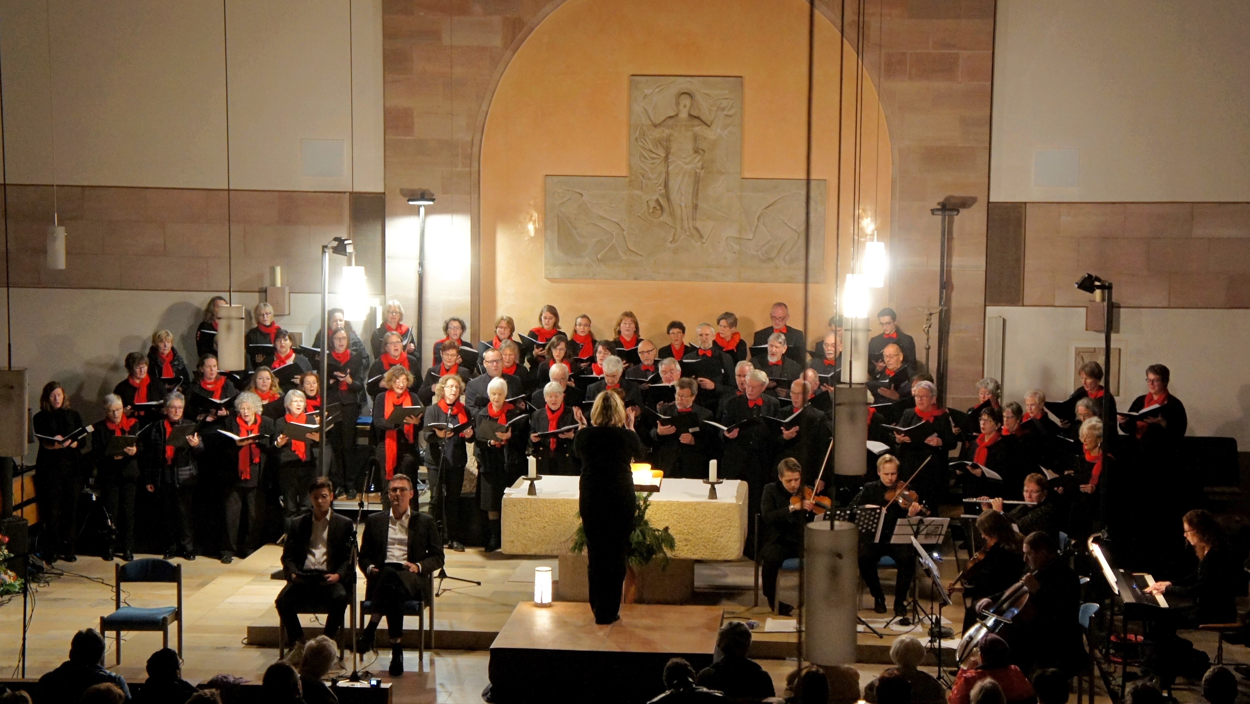Weihnachtskonzert des Dehnberger Hof Chores (Foto: privat)