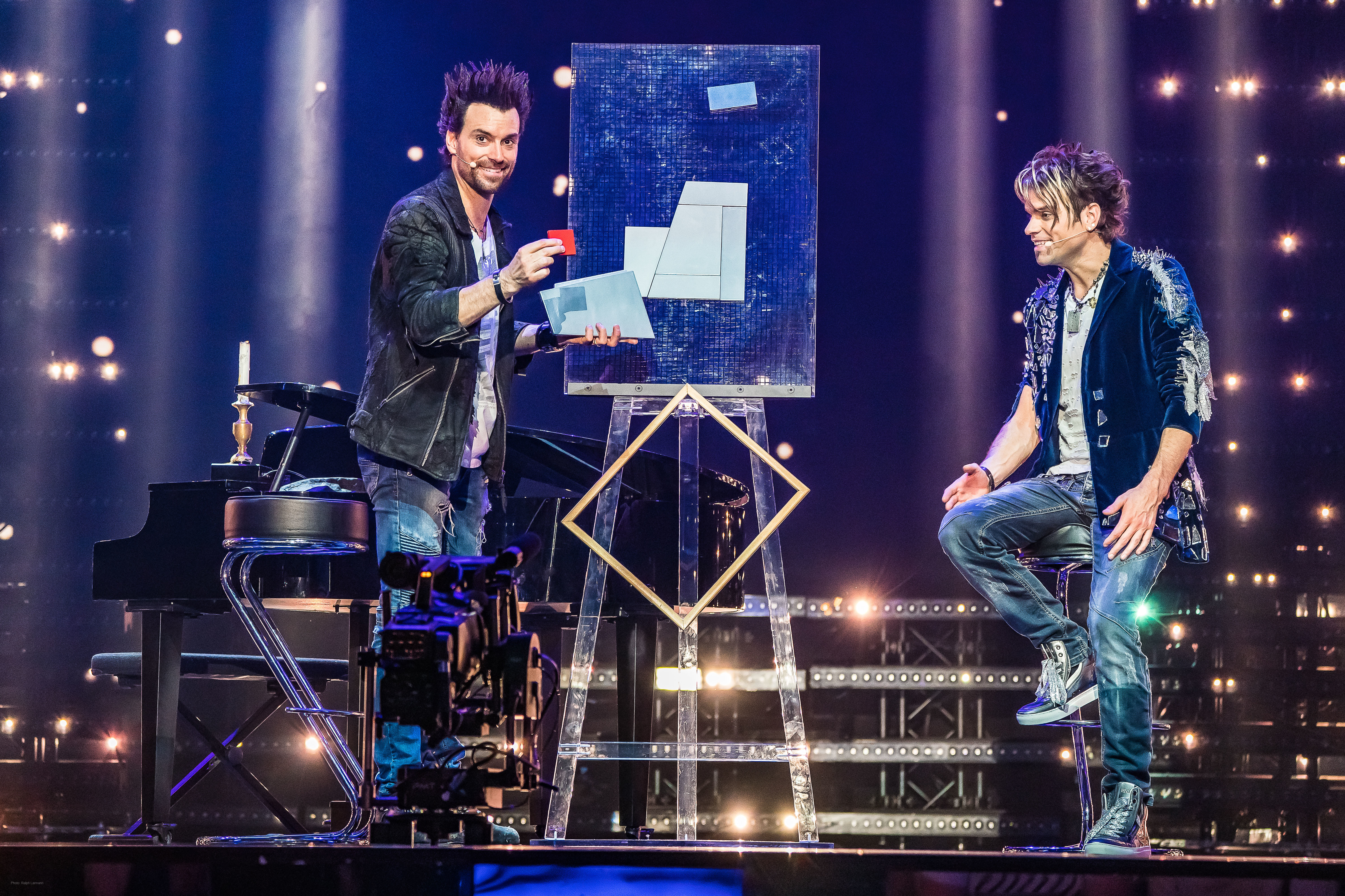 Die Ehrlich Brothers in Aktion.