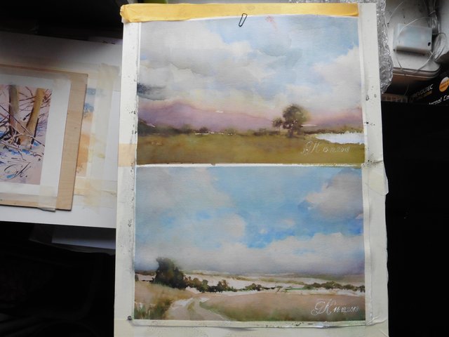 Aquarelle Gunter Kaufmann