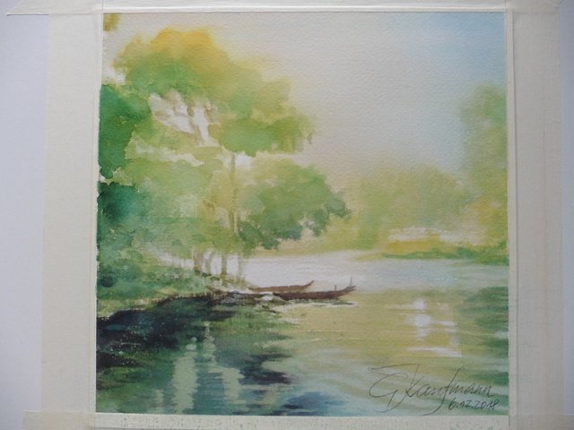 Aquarell Gunter Kaufmann