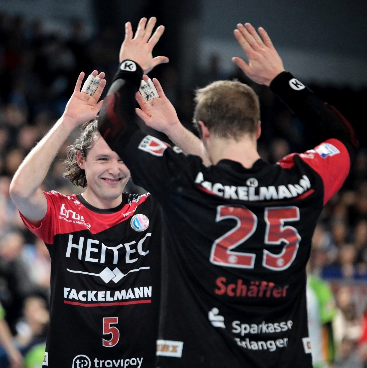 (Foto: HJKrieg, Erlangen) HC Erlangen: vielleicht wieder schöne Tore von Johannes Sellin und Jan Schäffer