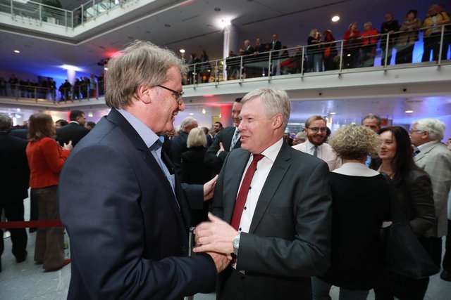 Neujahrsempfang der Stadt Nürnberg mit rund 1.500 Gästen im Foyer des NCC-West der NürnbergMesse. | Foto: Udo Dreier