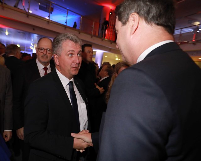 Neujahrsempfang der Stadt Nürnberg mit rund 1.500 Gästen im Foyer des NCC-West der NürnbergMesse. | Foto: Udo Dreier