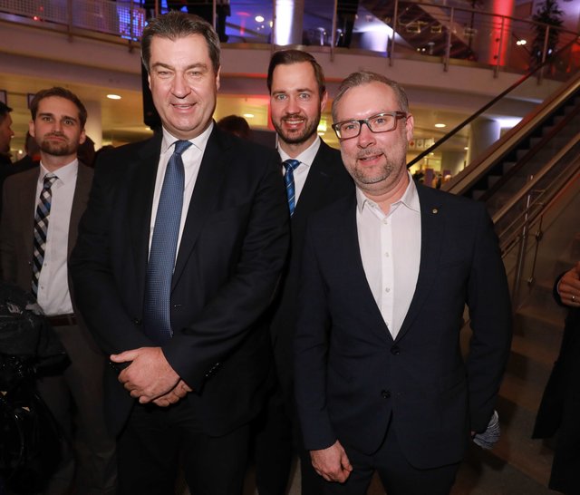 Neujahrsempfang der Stadt Nürnberg mit rund 1.500 Gästen im Foyer des NCC-West der NürnbergMesse. | Foto: Udo Dreier